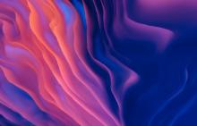 abstract image of purple, blue, pink swirls