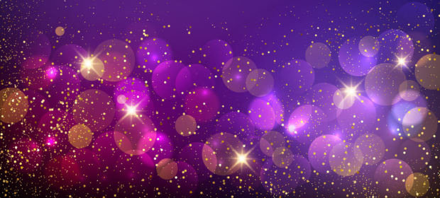 Blue and purple sparkle background