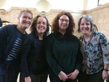 A picture of 4 women, members of the Community Support Team