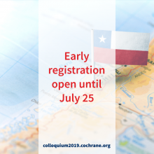 Early Bird Colloquium Registration Deadline: July 25 