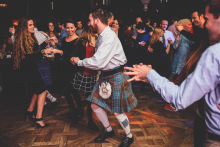 Ceilidh dancing