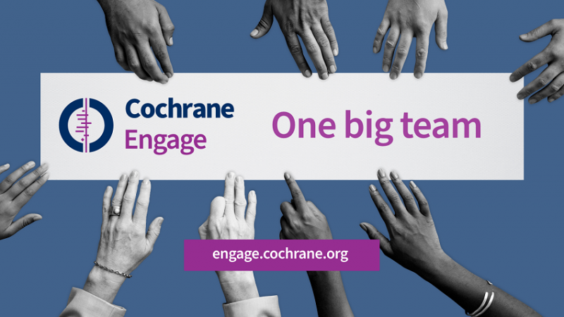 Cochrane Engage banner