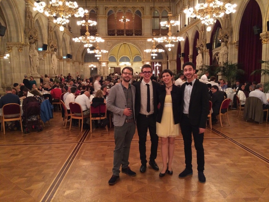 The Swiss delegation at the Gala Dinner